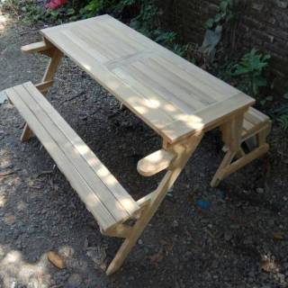 1010 Kursi Kayu Lipat Outdoor HD
