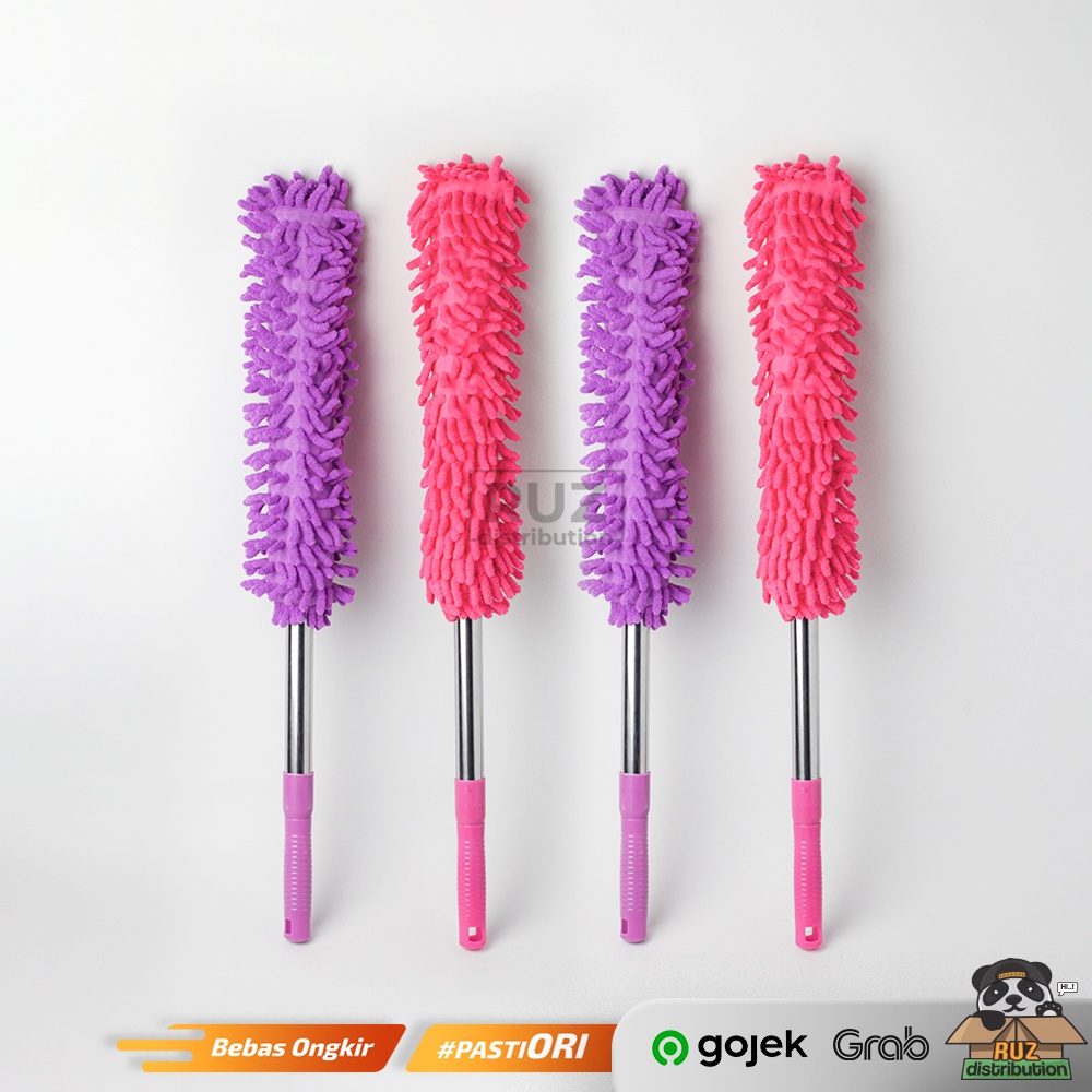 Kemoceng Microfiber Adjustable Multifungsi Pembersih Debu
