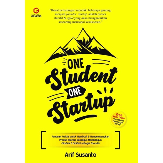 

One Student One Startup -Arif Susanto