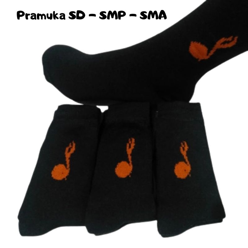 Kaos Kaki Anak SD SMP SMA Putih Hitam Panjang Sebetis Anak Cewe Cowo Murah Terlaris