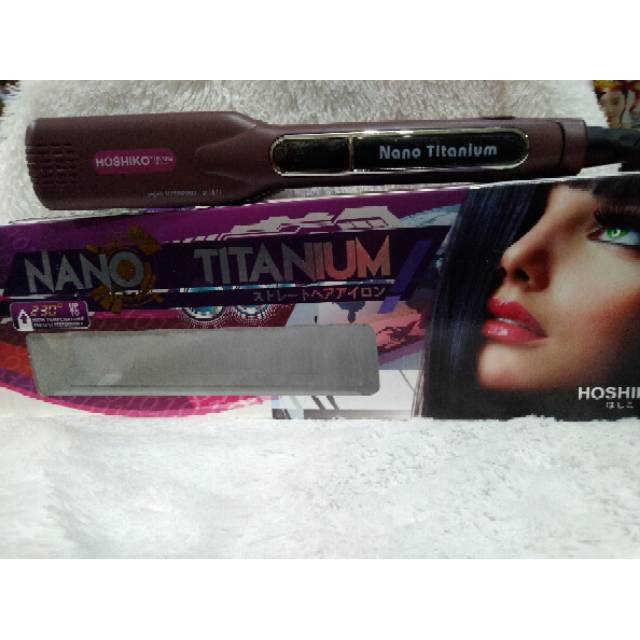 Catok nano titanium Hoshiko 1903