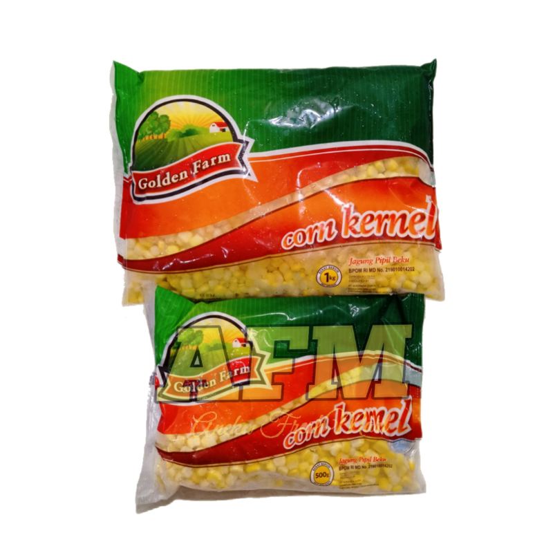 

GOLDEN FARM CORN KERNEL 500GR/1KG JAGUNG PIPIL BEKU