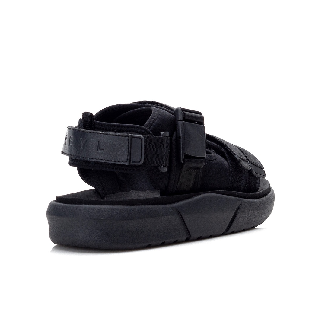 EXTROVERT FULL BLACK |ManNeedMe x Reyl| Sandal Gunung Pria Sendal Pria ORIGINAL