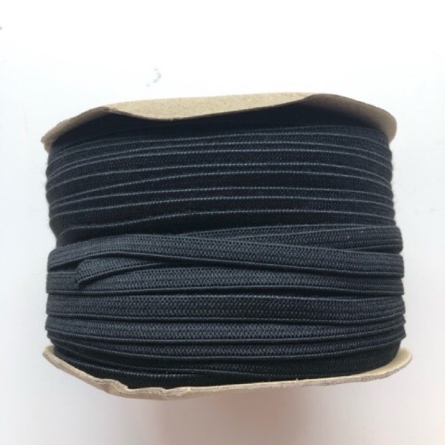 Karet elastis hitam uk 0.5 cm MURAH BANGET