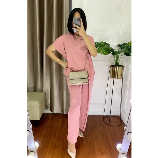 ONE SET TWILL PIYAMA SET TWILL/PAJAMAS/DAILY ONE SET/SETELAN / SETCEL / KEMEJA RAYON / RAYON TWILL-MARRIESOFT TWILL