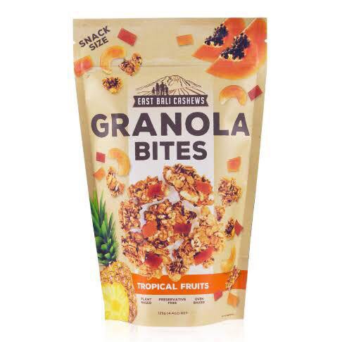

W2fit EAST BALI CASHEW - Granola Bites Tropical Fruits 125g