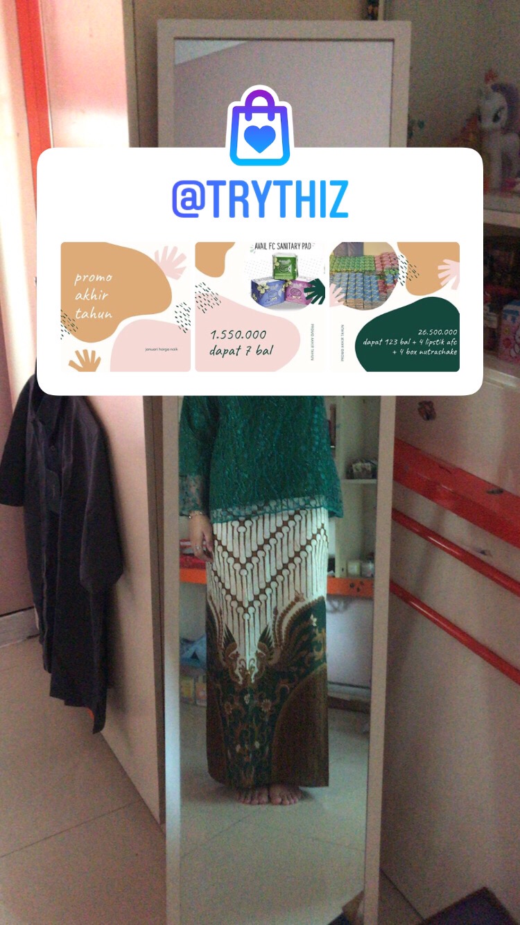 Batik Couple Brukat Tille Mutiara Motif Parang Selendang Nirmala Hijau Botol