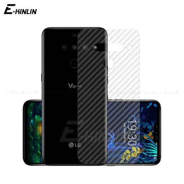 Skin Carbon LG V20 / V30 / V30+ / V35 / V40 / V50 / V50s / V60 ThinQ Antigores Back Cover