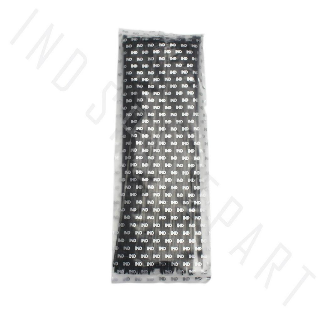 Kabel-Cable-Pengikat Nylon-Nilon Tie-Ties-Tis 4x300-4 x 300 mm Hitam 100 Pcs-Biji