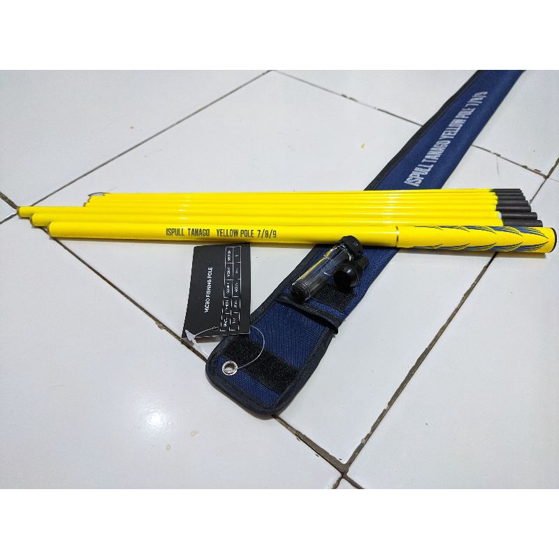 Joran tegek ISPULL TANAGO YELLOW POLE