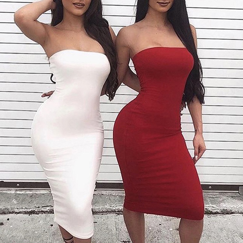slim dress