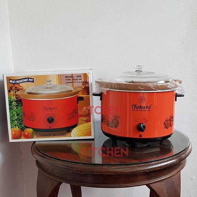 TAKAHI SLOW COOKER 5.2L