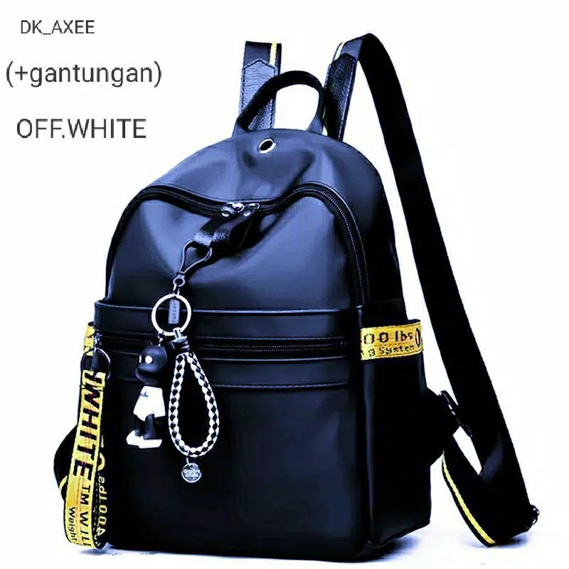 TAS RANSEL UNISEX OFF WHITE