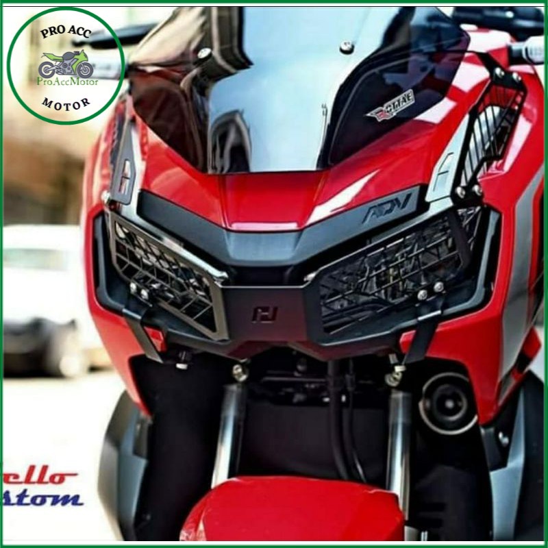 Pelindung Lampu Depan Honda adv 160 ADV Front Lamp Guard Terbaru