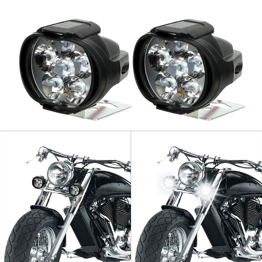 2pcs Lampu Led Tembak Sorot Cree 6led Modifikasi Modif Motor Mobil
