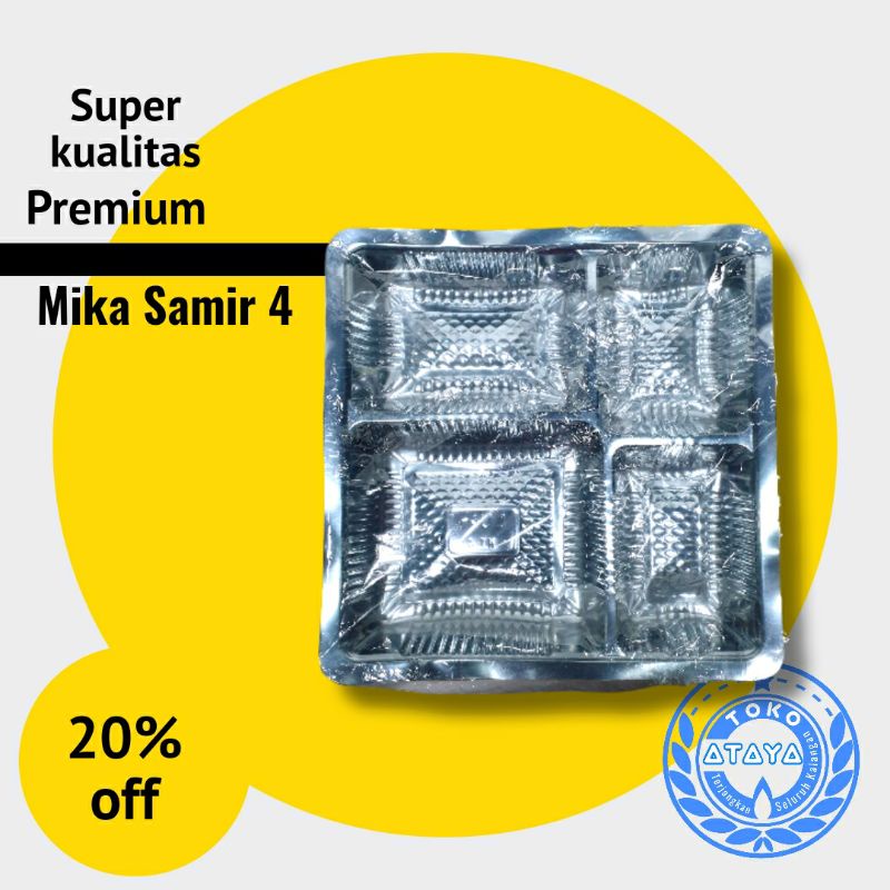 Plastik Mika KT4 Mika samir mika kotak makan kotak