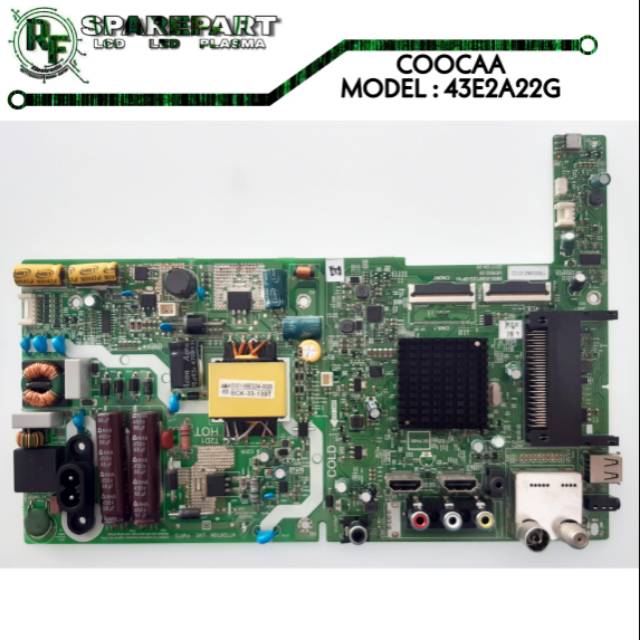 MB TV LED COOCAA 43E2A22G  mainboard tv led coocaa 43e2a22g