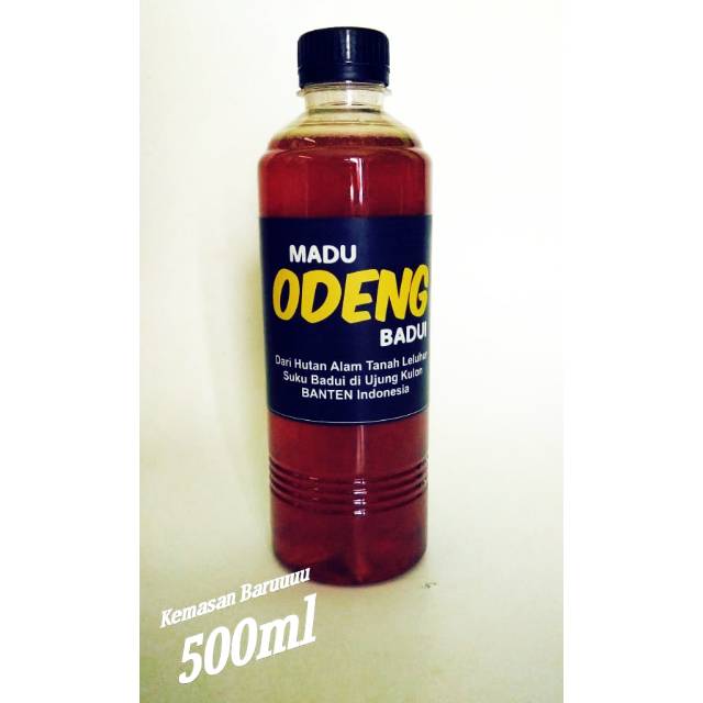 

Madu Odeng Baduy / Madu Asli / Madu Murni Botol plastik 500ml