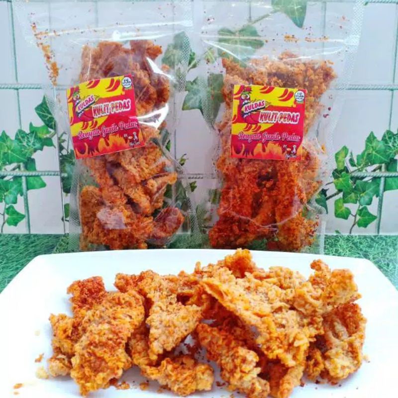 

Kuldas Kulit Ayam Pedas