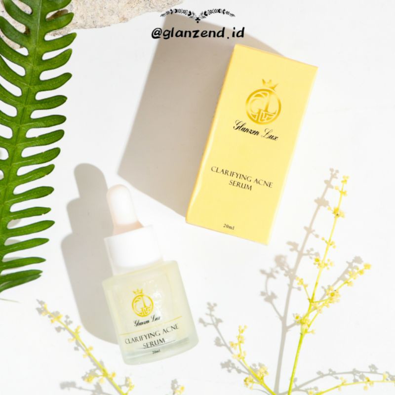 Glanzen Clarifying Acne Serum Botol Putih