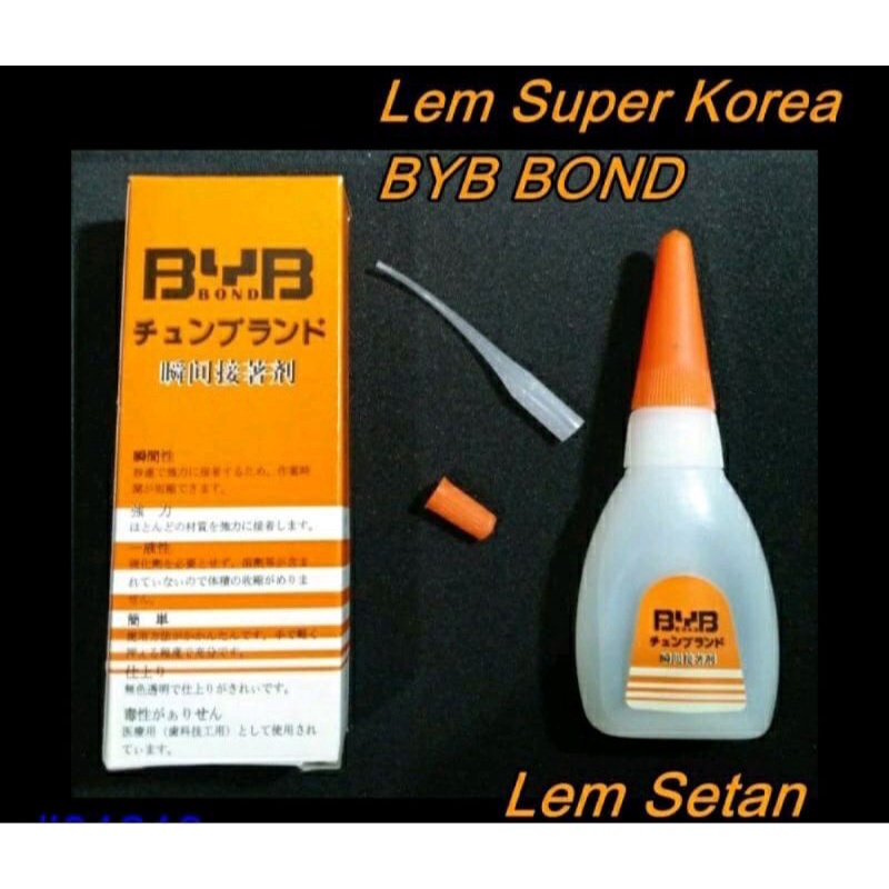 Jual Lem Setan Byb Bond Pcs Original Korea Shopee Indonesia