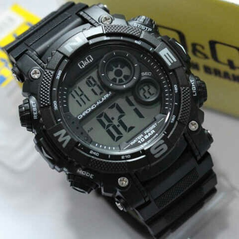 Dijual Jam Tangan Pria QQ Q Q M133J Original M133 Hitam Diskon
