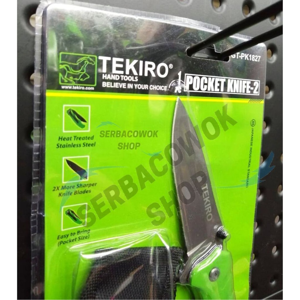 Tekiro Pisau Besar Lipat Sarung / Pocket Knife-2 Folding Knife Termurah Berkualitas