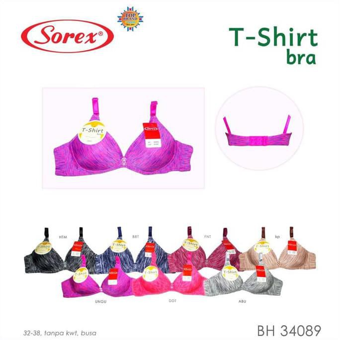 Bra Tanpa Kawat Sorex T-shirt Bra 34089 - 36