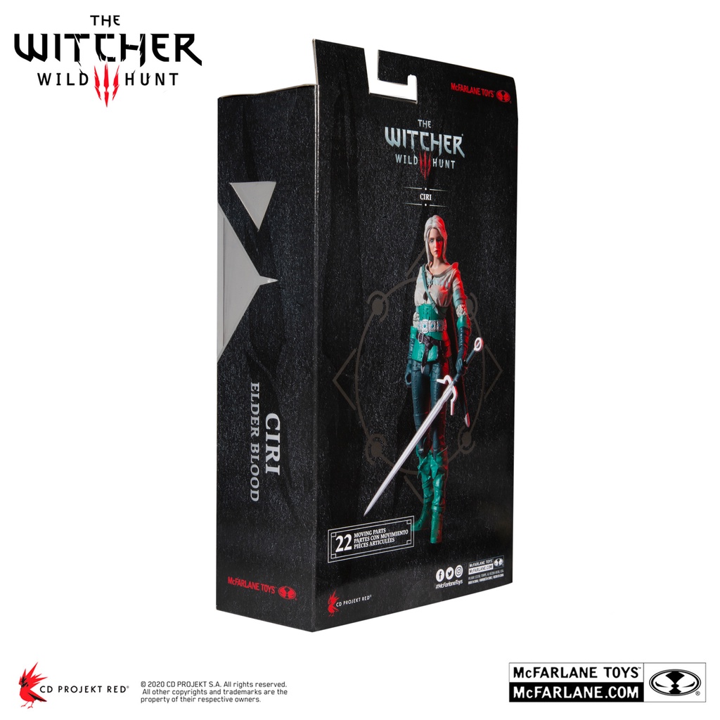 Figure The Witcher 3 Wild Hunt Ciri Elder Blood Mcfarlane Toys