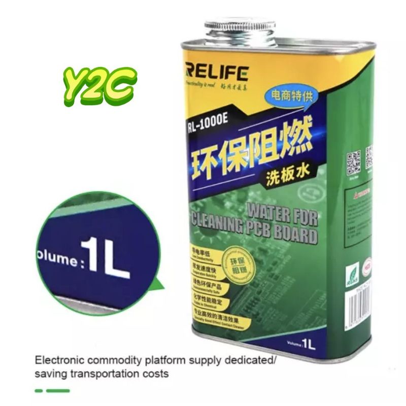 CAIRAN PEMBERSIH PCB RELIFE RL-1000E 1 LITER ORIGINAL