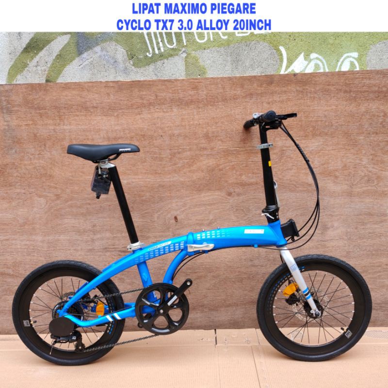 Sepeda Lipat Maximo Piegare Cyclo TX7 3.0 Alloy 20Inch