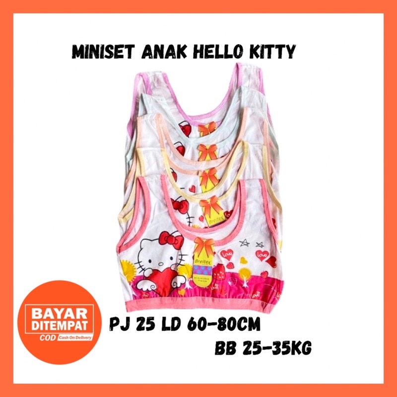 Miniset Anak Perempuan Cewek Remaja ABG SD SMP Beha BH Bra Remaja Mini Set Anak Perempuan HK