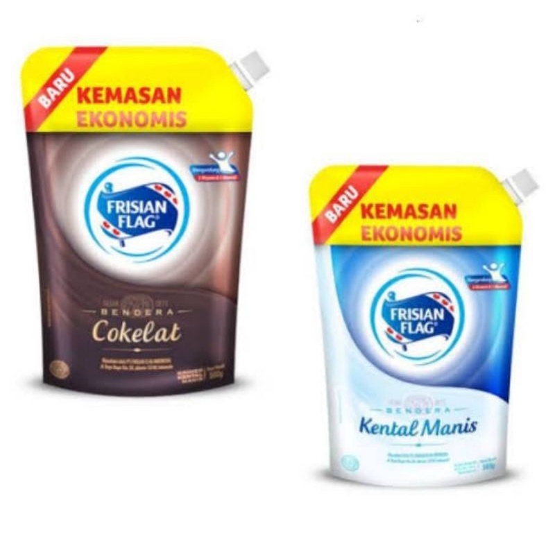 

BBC-> [TWIN PACK 1136GR] PAKET SUSU KENTAL MANIS "FRISIAN FLAG" POUCH 545ML