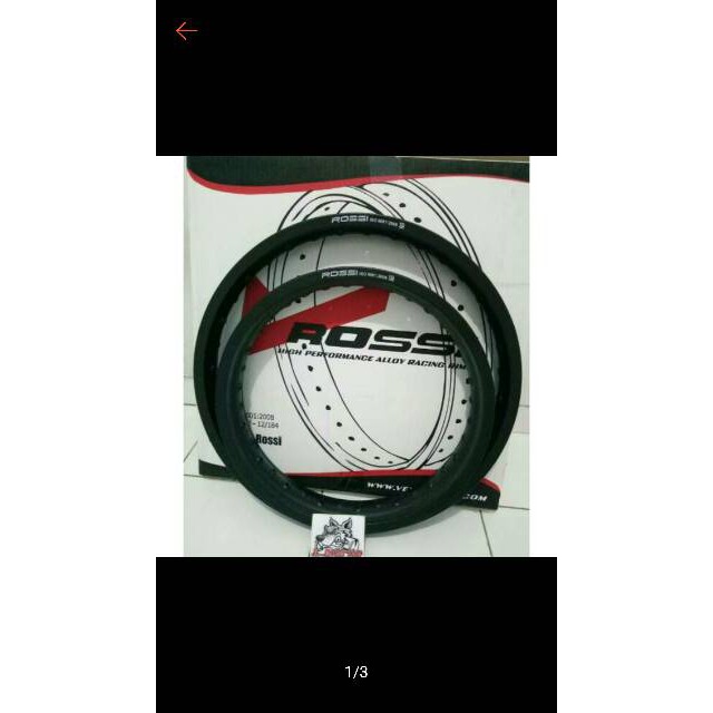 VELG ROSSI RING 16 19 | 18 21 HOLE 36 DAN 28 - VELG CROSS 16 19 | 18 21 ROSSI - VELG MOTOR - AKSESO-