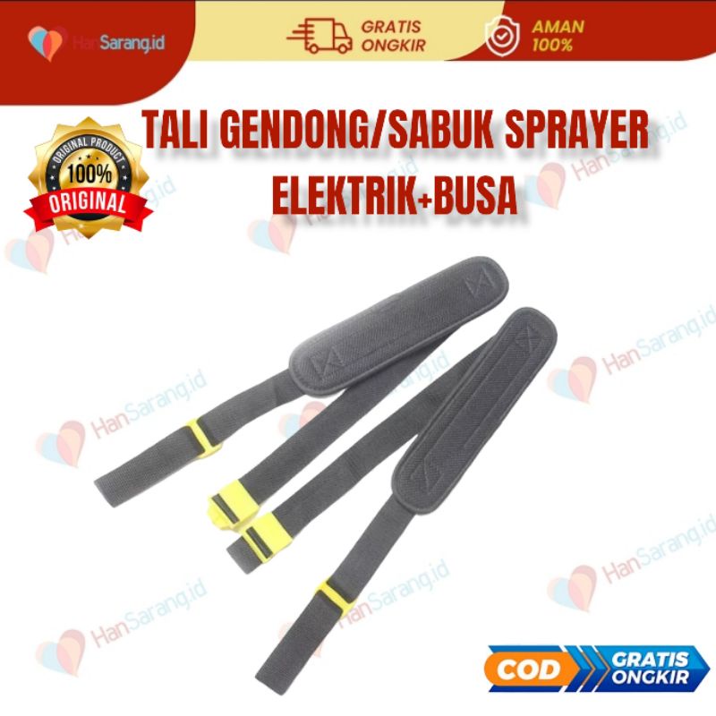 Sabuk Sprayer Elektrik Tali Gendong Semprotan Cas + Busa