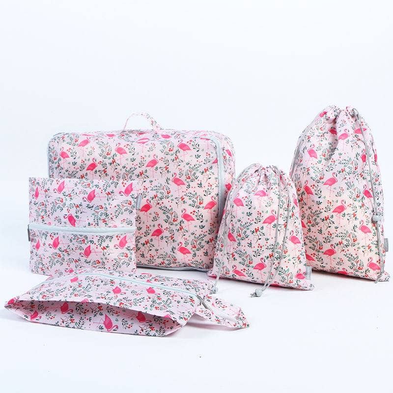 Doky Bag in Bag 5 in 1 (5 Pcs) Motif A Travel Organizer Bag