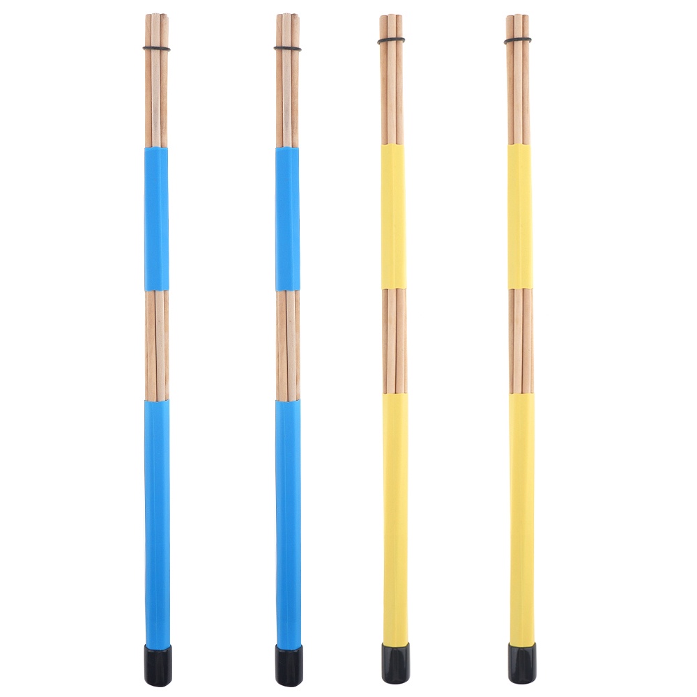 1 Pasang Stik Drum Bambu Dua Warna Ukuran 40cm / 15.7 Inch