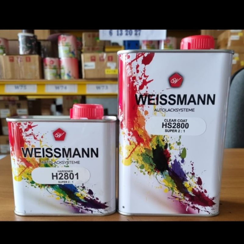 Clear coat weissmann 2800+Hardener