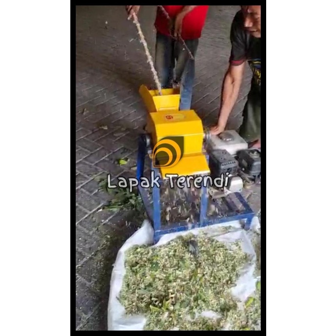 Mesin Cacah Rumput Gajah/Rumput Odot/Ranting/Batang/Bonggol/Daun2 Dsb