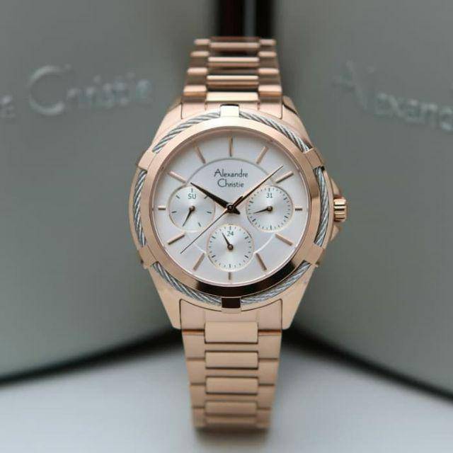 JAM TANGAN WANITA ALEXANDRE CHRISTIE AC2841 AC 2841 ORIGINAL