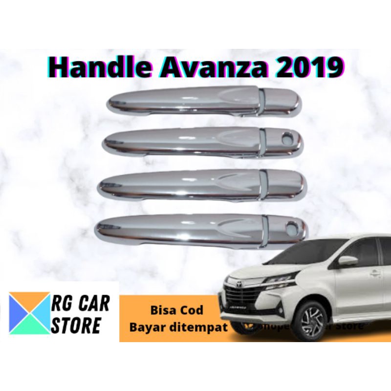 COVER HANDLE AVANZA 2019-2021 CHROME DIJAMIN PNP