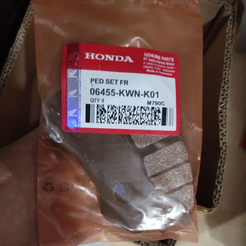 DISPAD HONDA PCX 06455-KWN-K01