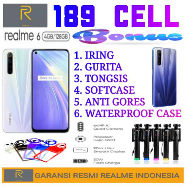 REALME 6 RAM 4/128 GB | REALME 8i 4/64 | REALME 7i 8/128 | REALME C17 6/256 GB | NARZO 20 4/64 GARANSI RESMI REALME INDONESIA