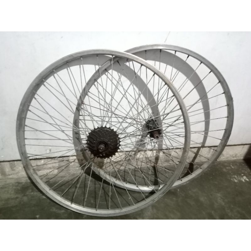 wheelset rims 26 inch + sprocket