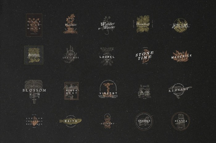 Vintage Logo Creator Kit - Photoshop &amp; Illustrator