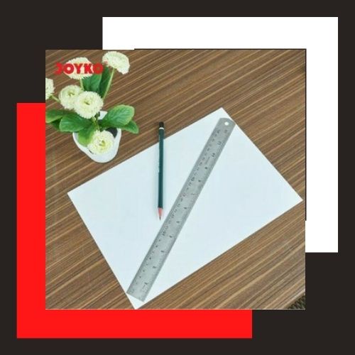 

Stainless Steel Ruler Penggaris Besi Joyko RL-ST30 Panjang 30 Cm