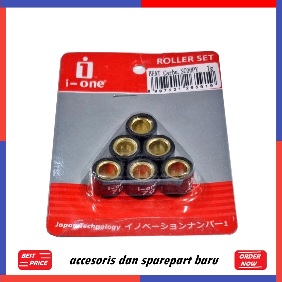 ROLLER BEAT,SCOOPY 7g SPAREPART MOTOR IONERACING