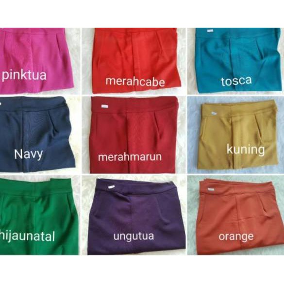 ™ Celana Kulot 7per8 allsize midi cullote ☛