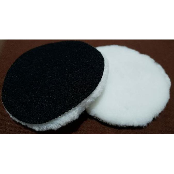 Produk Unggulan Wool Pad 7 Inch /Finishing Polish/Wool Pembersih Mobil/Wool Pad Velcro Gilaa