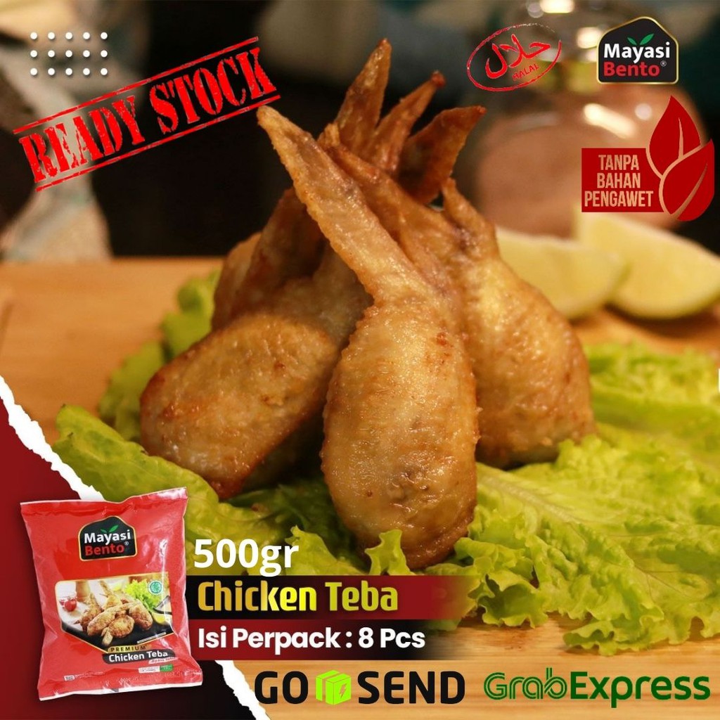 frozen food makanan beku nugget ayam premium CHICKEN TEBA MAYASI BENTO surabaya murah 500Gr 003